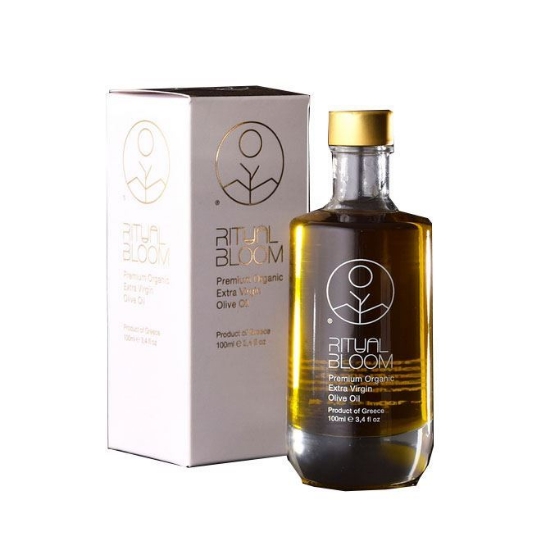 Premium Organic Extra Virgin Olive OIl Ritual Bloom 100ml Gift Pack