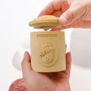 Poseidon's Essence - Scented Candle Jar Inspired by Greek Mythology